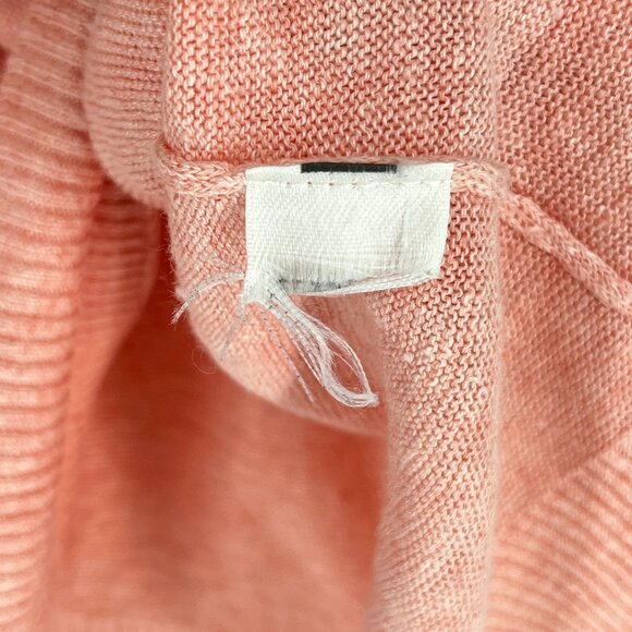 Eileen Fisher Coral V-Neck Sweater S Petite Lightweight Minimalist  soft girl - Picture 6 of 6